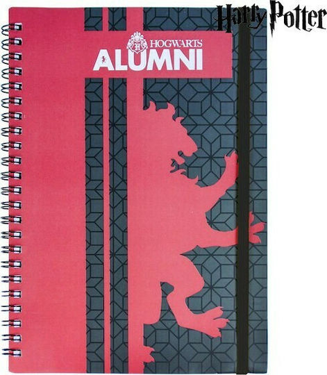 Cerda Harry Potter Hogwarts Alumni Set de Papetărie pentru Copii cu Caiet de Notițe Set de 8 bucăți 8buc