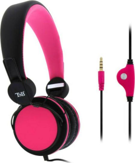 T'nB Vip Be Color Ενσύρματα On Ear Ακουστικά Φούξια