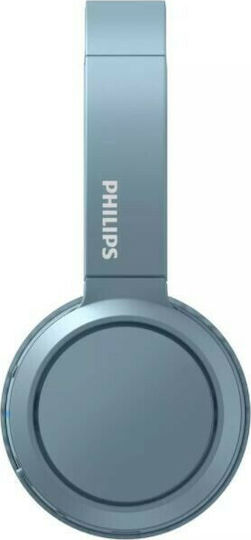 Philips TAH4205 Wireless / Wired On Ear Headphones with Radio with 29 hours of Operation and Quick Charge Blue