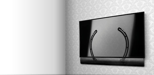 One For All Stand Pentru Boxă Montat Pe Perete Universal Wall Mount Soundbar Bracket 1 Bucată Negru