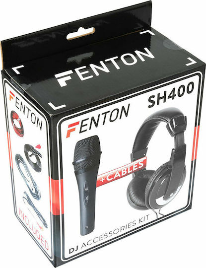 Fenton SH400 DJ Set Microphone Handmade for Vocals Accessories Kit