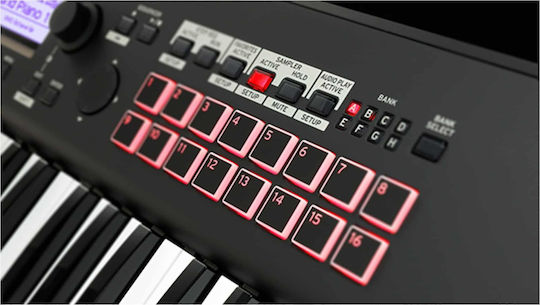 Korg Synthesizer Kross2 61 mit 61 Dynamisch Tasten Schwarz