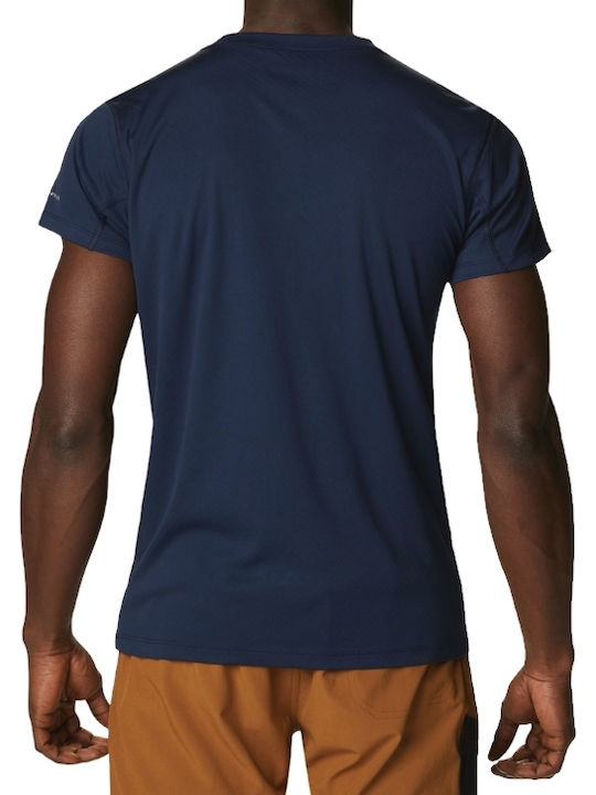 Columbia Zero Rules Men's Short Sleeve T-shirt Navy Blue