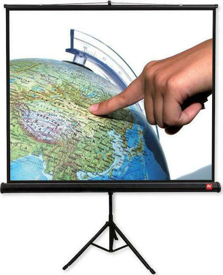 Avtek Οθόνη Προβολής Projector Δαπέδου TRIPOD Pro 180 με Λόγο Εικόνας 16:9 / 1:1 180x180cm / 97"