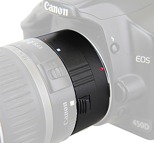 JJC AET-C25 Automatic Extension Tube for Canon EOS 25mm