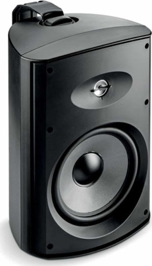 Focal 100 OD6 Passive Wall Installation Speaker 120W Piece 25.6x31.9x22.4cm Black