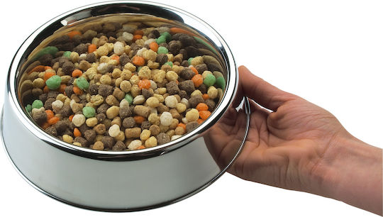 Ferplast Supernova 180 Stainless Steel Bowl Food & Water for Dog & Cat 1.6lt 26.3cm in Silver Color