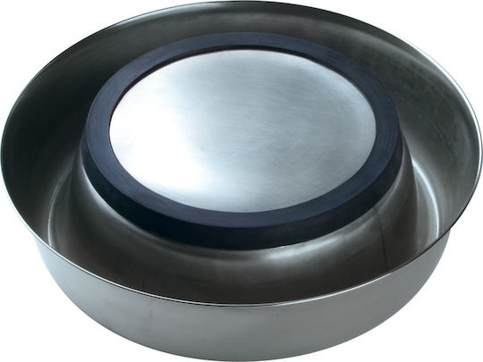 Ferplast Supernova 280 Stainless Steel Bowl Food & Water for Dog 2.7lt 29.5cm in Silver Color