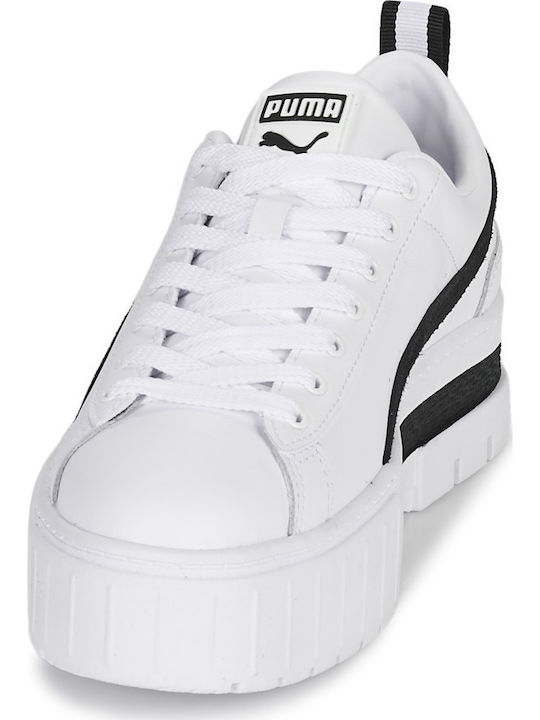 Mayze Women's Flatforms Sneakers White