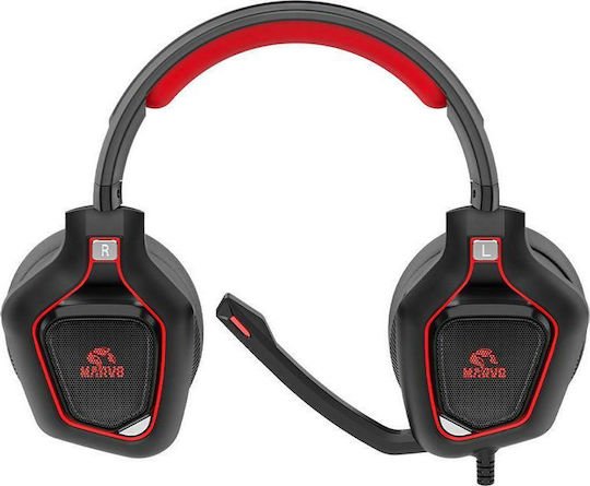 Marvo HG8960 SkyLab G1 Over Ear Gaming Headset cu conexiune 2x3,5mm / USB Negru