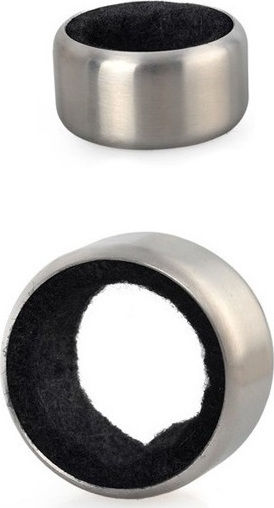 Metaltex Inel Pentru Sticlă Inel Cu Sticlă De Vin Inoxidabil 3cm 257295