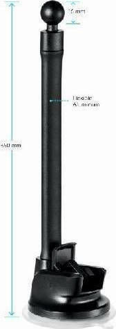 Swissten S-GRIP T1-HK Car Mobile & Tablet Mount 3.5" - 10.5" with Adjustable Hooks Black