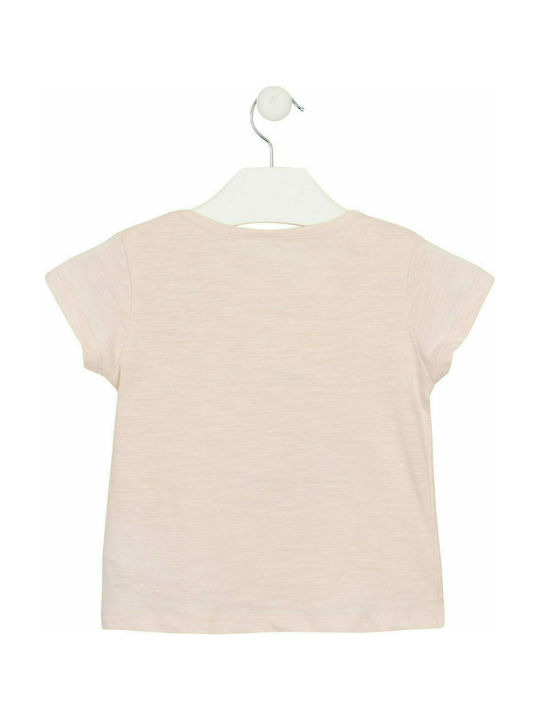 Losan Kinder-T-Shirt Rosa