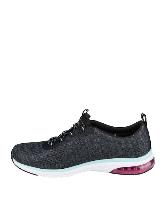 Skechers Skech Air Edge Brite Times Γυναικεία Sneakers Μαύρα