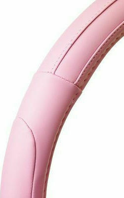 Sumex Auto-Lenkradbezug Girly mit Durchmesser 37-39cm. Lenkrad aus Kunstleder Rosa