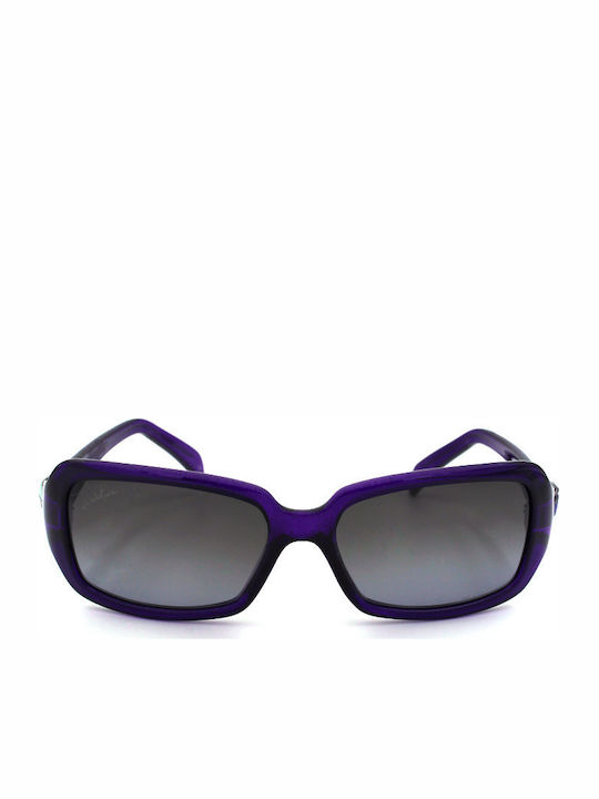Emilio Pucci Ochelari de soare Violet cu Cadru & Gri Lentilă