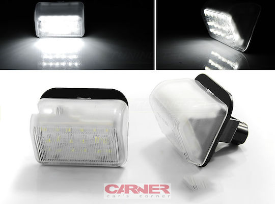 Vinstar License Plate Lights LED Mazda 5 11+ / 6 02-07 / CX-7 06-12 2 Pieces