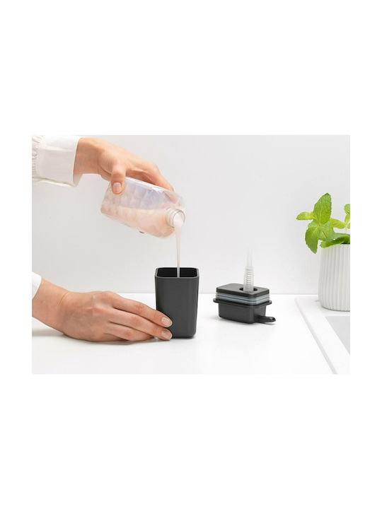 Brabantia 081.3025/03 Dispenser Kitchen Plastic Charcoal 250ml