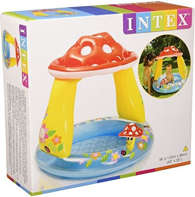 Intex Mushroom Baby Παιδική Πισίνα Φουσκωτή 102x102x89εκ.