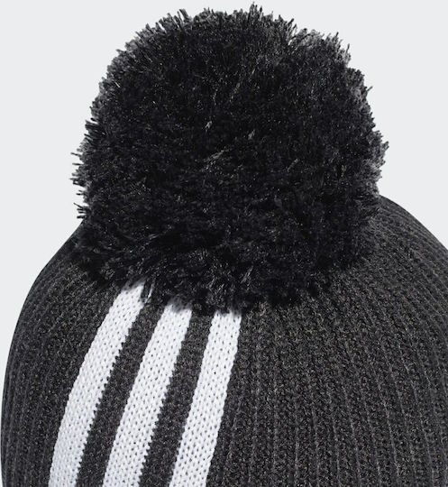 Adicolor Collegiate Pom Pom Beanie Unisex Căciulă Tricotată Neagră