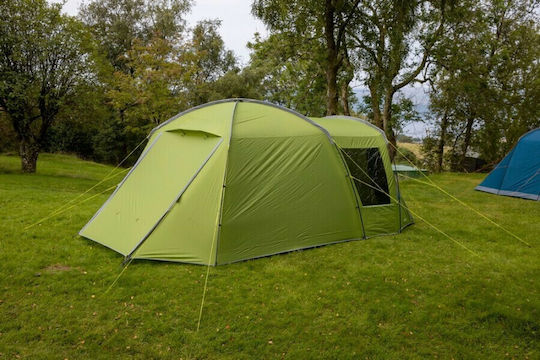 Vango Mokala 450 Camping Tent Tunnel Green with Double Cloth 4 Seasons for 4 People 540x280x180cm