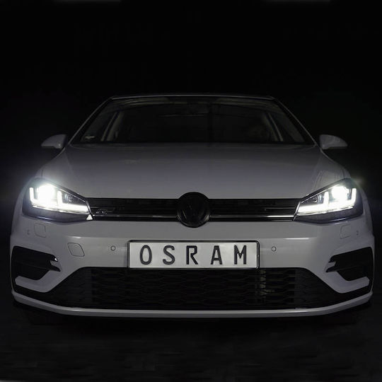 Osram Μπροστινά Φανάρια Led για Volkswagen Golf VII DRL Full Led Halogen Version Black 17-19 2τμχ