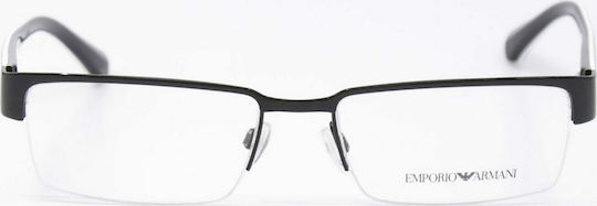 Emporio Armani Metal Eyeglass Frame Black 1006 3088