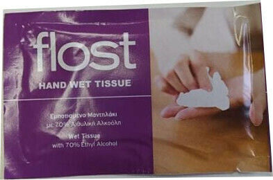 Pharmex Flost Hand Wet Tissue Антисептици Кърпички За Ръце 30бр