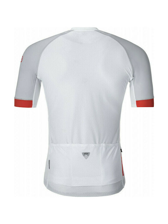 Kilpi Veneto Short Sleeves Cycling Jersey White