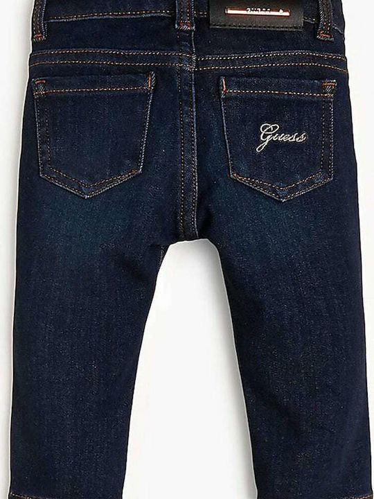 Guess Kids Denim Trousers Navy Blue