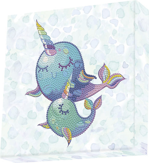 Diamond Dotz Dotz Box Narwhal Dreams Canvas Diamond Painting Kit