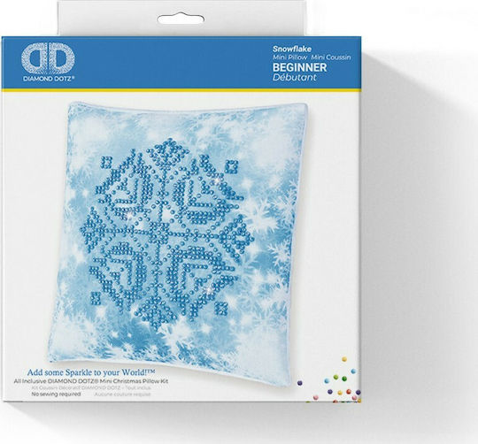 Diamond Dotz Ψηφιδωτό Mini Pillow - Snowflake