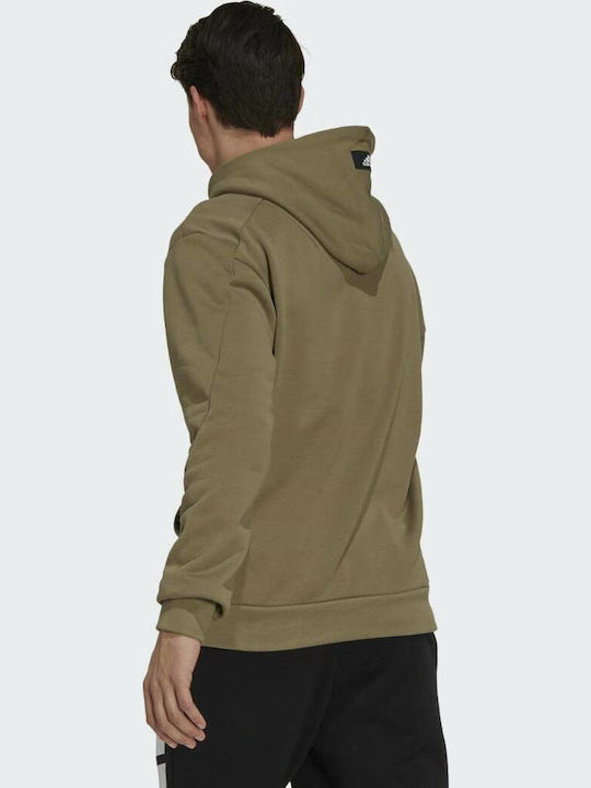 adidas Sportswear Future Icons Orbit Green with Hood