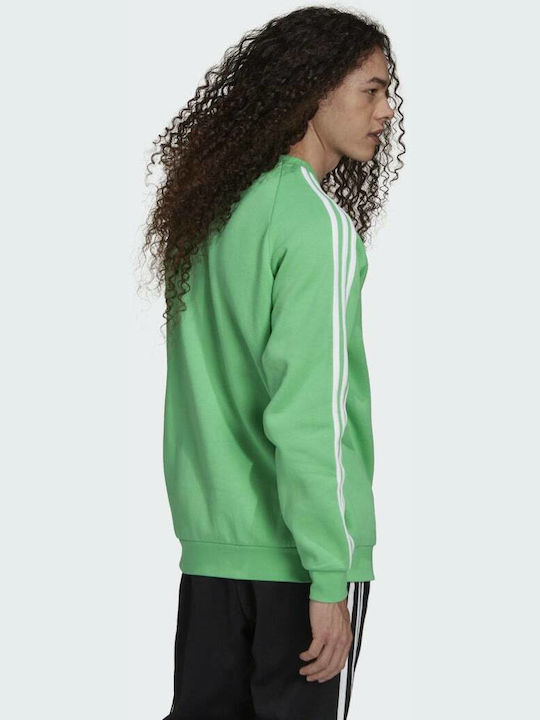 Adidas Adicolor Classics 3-Stripes Herren Sweatshirt Semi Screaming Green