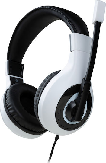 Bigben Interactive Stereo For PS5 On Ear Gaming Headset cu conexiune 3,5mm Alb