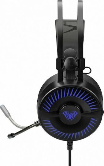 Aula Cold Flame Over Ear Gaming Headset with Connection 2x3.5mm / USB