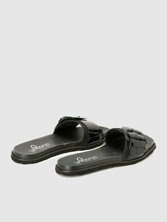 Sandale Casual Damă din Piele Negru