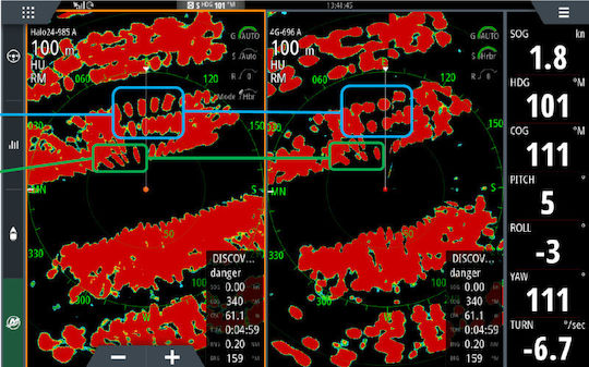 Lowrance Halo 24 Radar Σκάφους Radar cu impulsuri