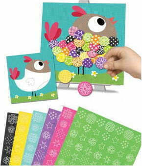 Crealign Children's Craft Decorate with Felt Animals of the Countryside for Children 3+ years Years