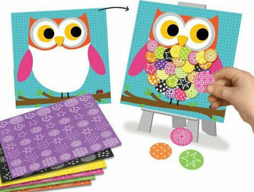 Crealign Children's Craft Decorate with Felt Animals of the Countryside for Children 3+ years Years