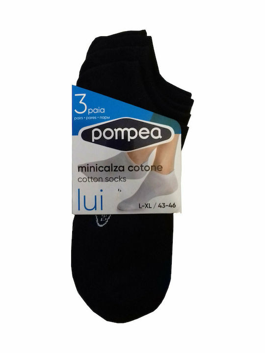 Pompea Чорапи Черни 3Пакет