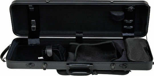 Gewa Pure Polycarbonate 2.4 Suitcase Violin Padded 4/4 Black