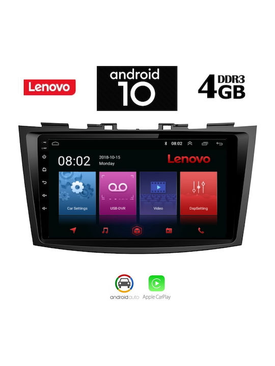 Lenovo IQ-AN X6935 Ηχοσύστημα Αυτοκινήτου για Suzuki Swift (Bluetooth/USB/AUX/WiFi/GPS) με Οθόνη Αφής 9"