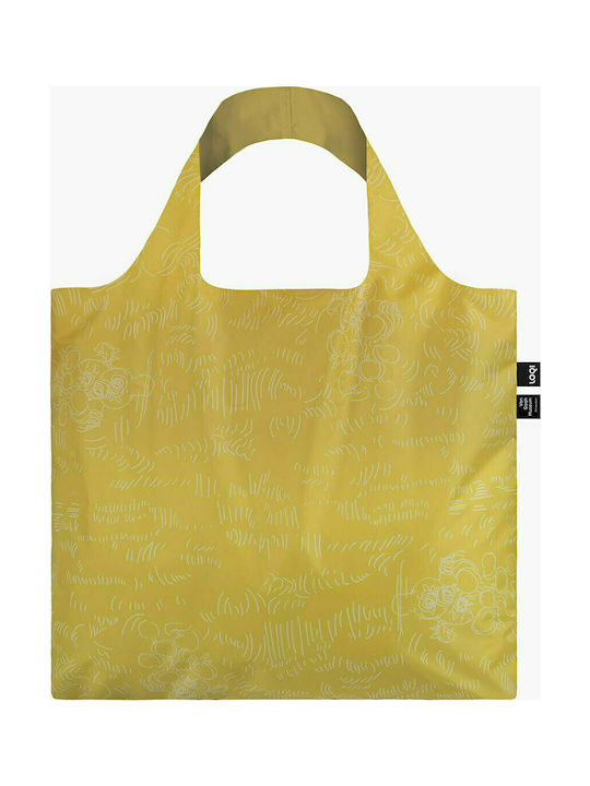 Loqi Van Gogh Sunflowers Υφασμάτινη Τσάντα για Ψώνια σε Κίτρινο χρώμα
