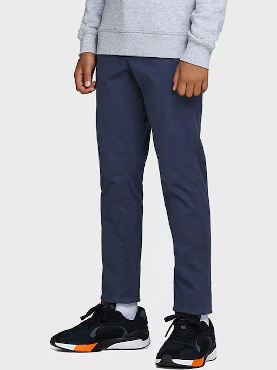 Jack & Jones Παιδικό Παντελόνι Chino Υφασμάτινο Μπλε