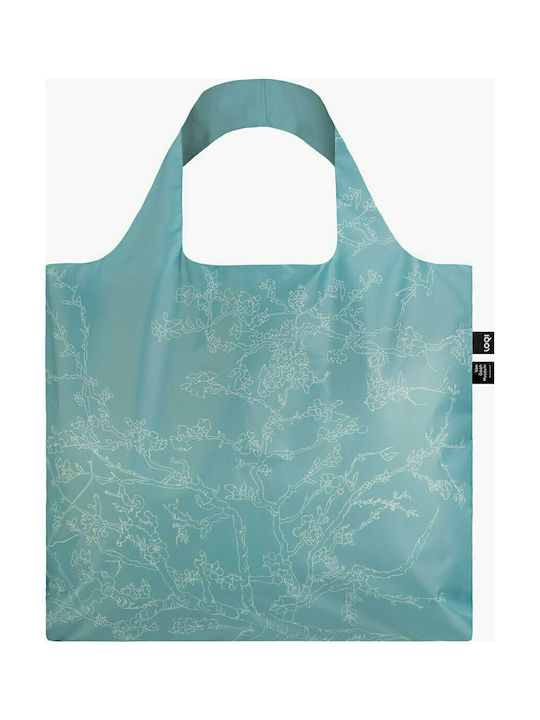 Loqi Vincent Van Gogh Almond Blossom Fabric Shopping Bag Blue