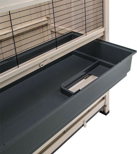 Ferplast Cottage Holzkäfig für Kaninchen 129cmx68cmx103.5cmcm.