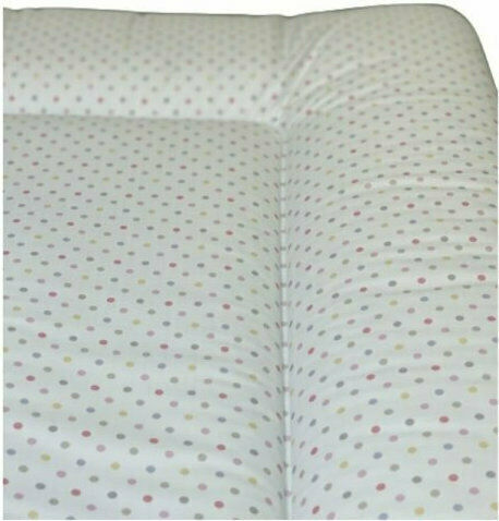 Lorelli Soft Changing Pad Dots made of Fabric Grey Dots 50x70cm
