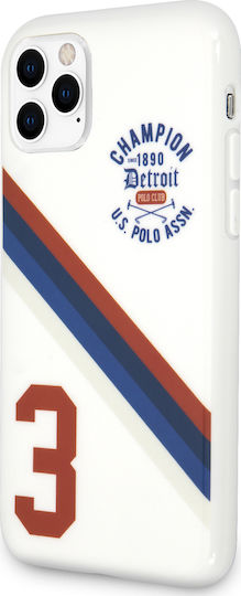 U.S. Polo Assn. Detroit 3 Задна корица Пластмаса / Силикон Многоцветен (iPhone 11 Pro Max)