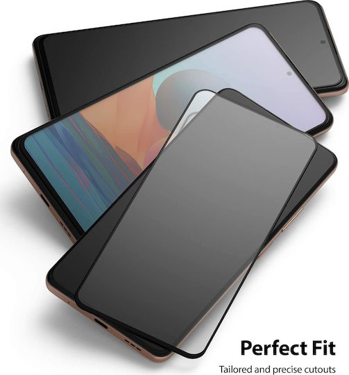 Ringke Invisible Defender Vollflächig gehärtetes Glas (Redmi Note 10 Pro) G4AS042